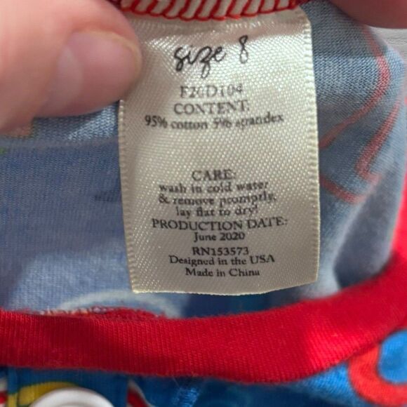 Eleanor Rose Math Class Dress Back To School Size 8 - Picture 3 of 5